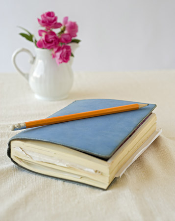 Sketchbook Notebook Stock Photo