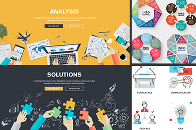 business vector illustration