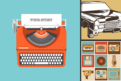 vintage vector illustration